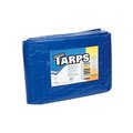 Harpster Of Philipsburg Light Duty Tarp, Blue, High-Density Polyethylene B50x100